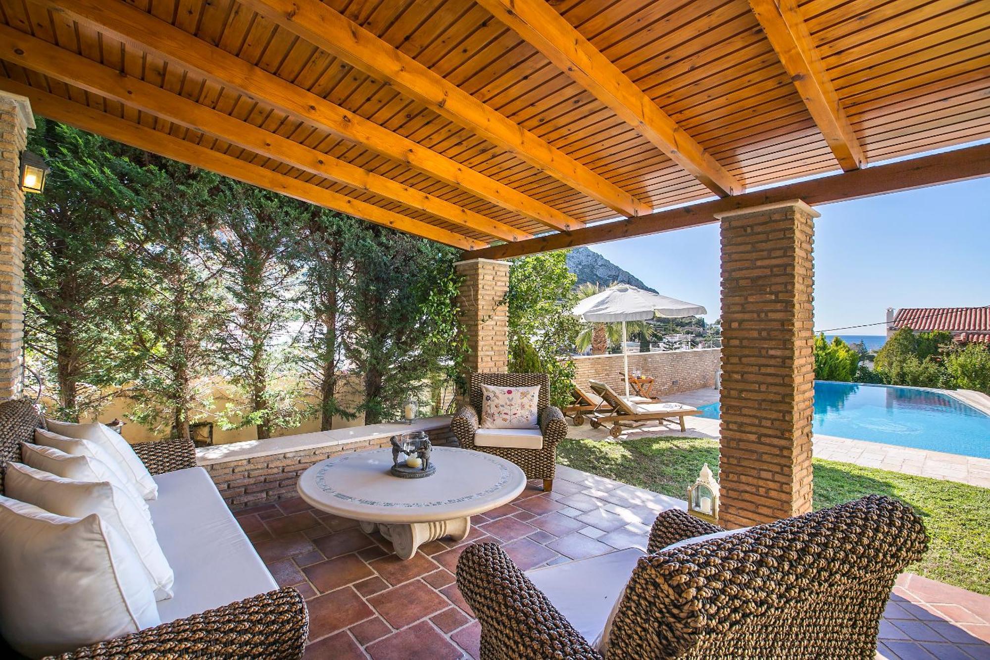 Villa Melia Sounion Exterior photo