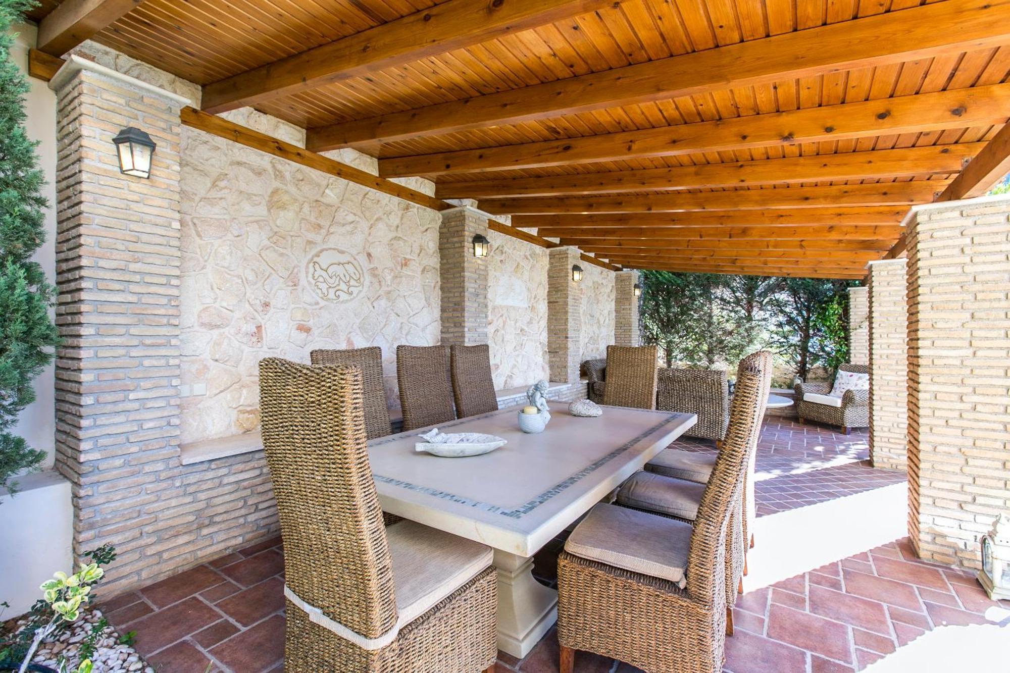 Villa Melia Sounion Exterior photo